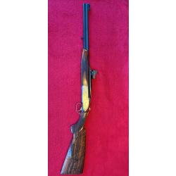 Magnifique carabine Express superpos&eacute; de la maison Demas Artisan St Etienne Cal 30R Blaser