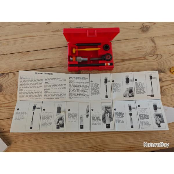 Kit de rechargement manuel Lee classic loader 38 SP / 357 Mag
