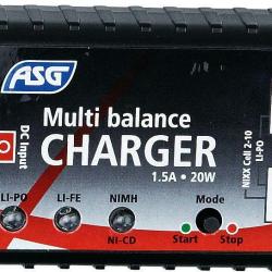 Chargeur &eacute;quilibreur, NimH, NiCd, LiPo, LiFe