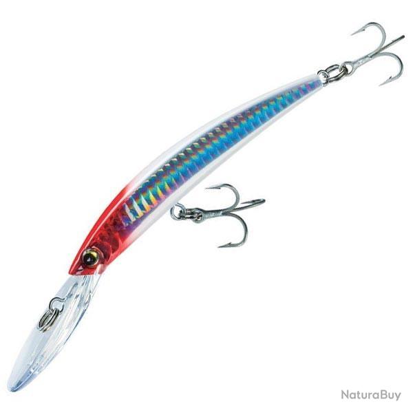 Yo-zuri Crystal Minnow Deep Diver 9cm Hrh Red Head