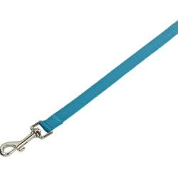 LAISSE NYLON CLASSIC NOBBY S-M BLEU CIEL