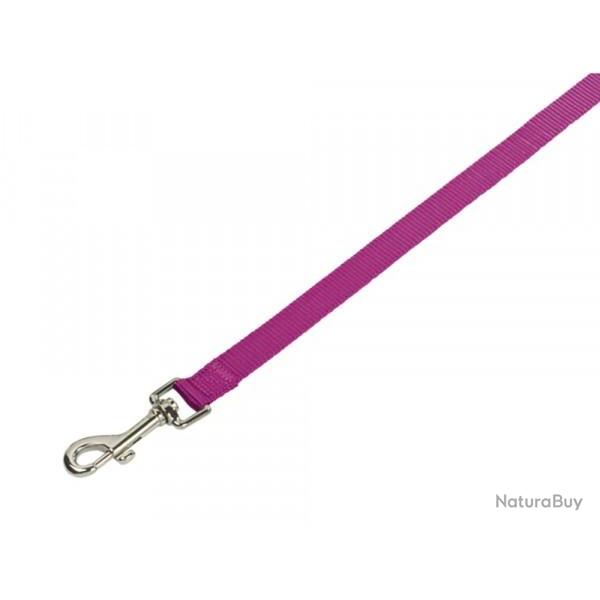 LAISSE NYLON CLASSIC NOBBY S-M RASBERRY