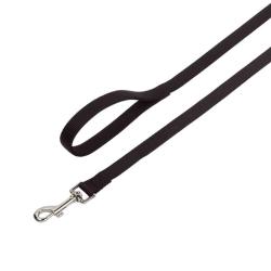 LAISSE NYLON CLASSIC NOBBY S-M NOIR