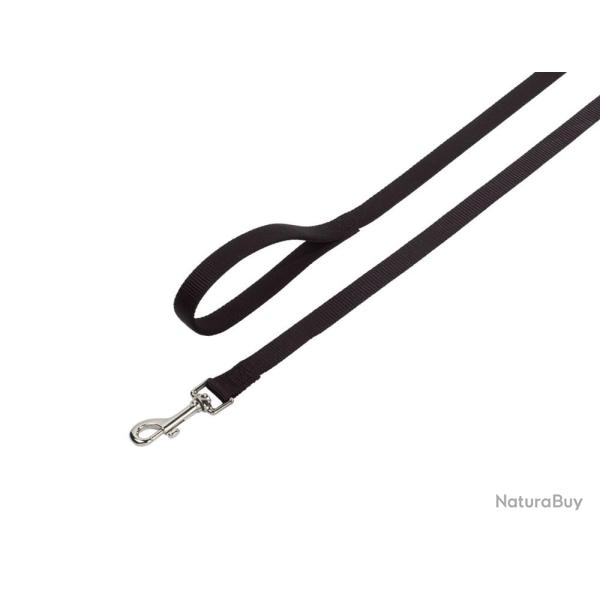 LAISSE NYLON CLASSIC NOBBY S-M NOIR