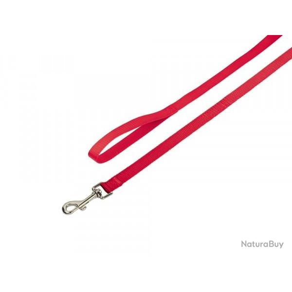 LAISSE NYLON CLASSIC NOBBY S-M ROUGE