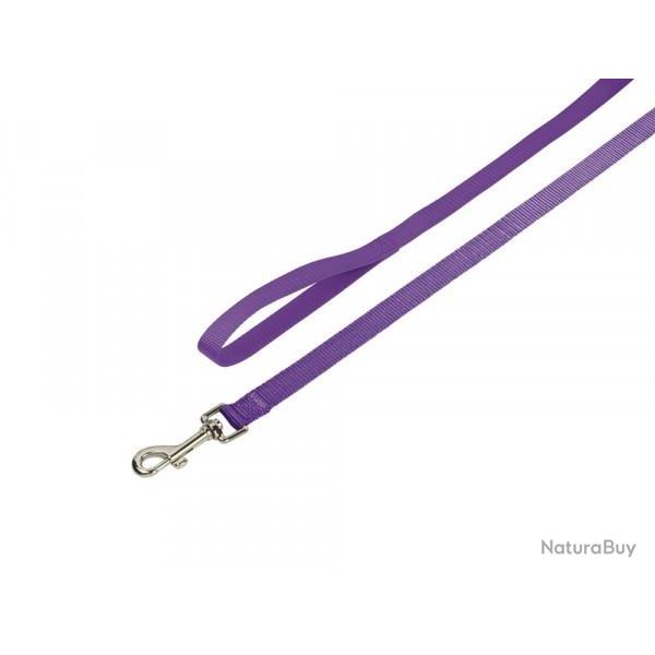 LAISSE NYLON CLASSIC NOBBY S-M VIOLET