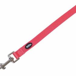 LAISSE NYLON CLASSIC NOBBY S-M CORAIL