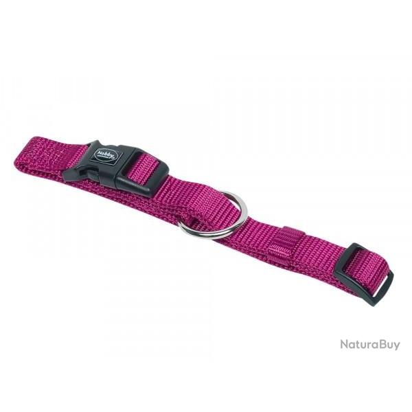 COLLIER CLASSIC NYLON NOBBY S-M RASBERRY