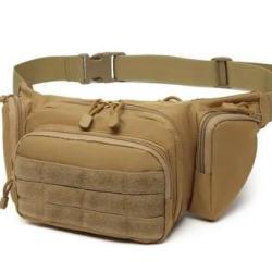 Sacoche banane tactique - Beige/TAN - v1 - Livraison gratuite (1)
