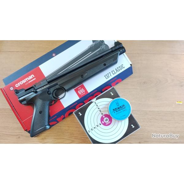 Pack pistolet  4.5  Crosman.