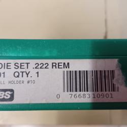 Outil de rechargement RCBS cal 222 Remington