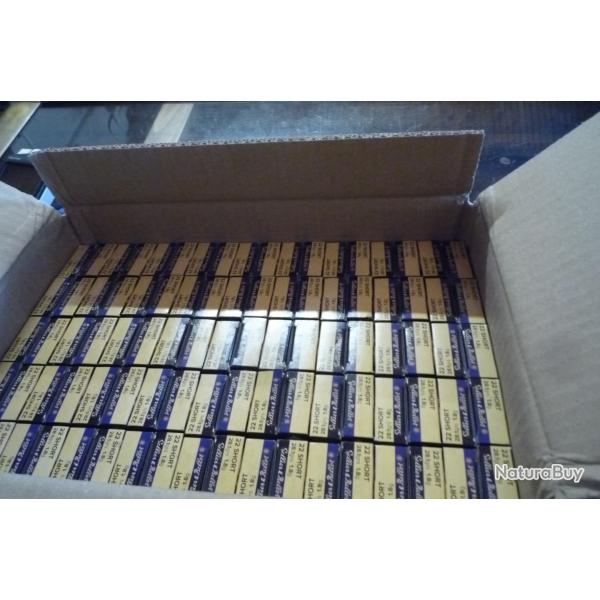 balles 22 short x 1000