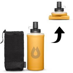 Gourde souple Hydrapak PackFlask 500 ml jaune