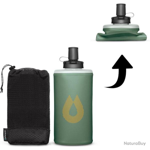 Gourde souple Hydrapak PackFlask 750 ml verte