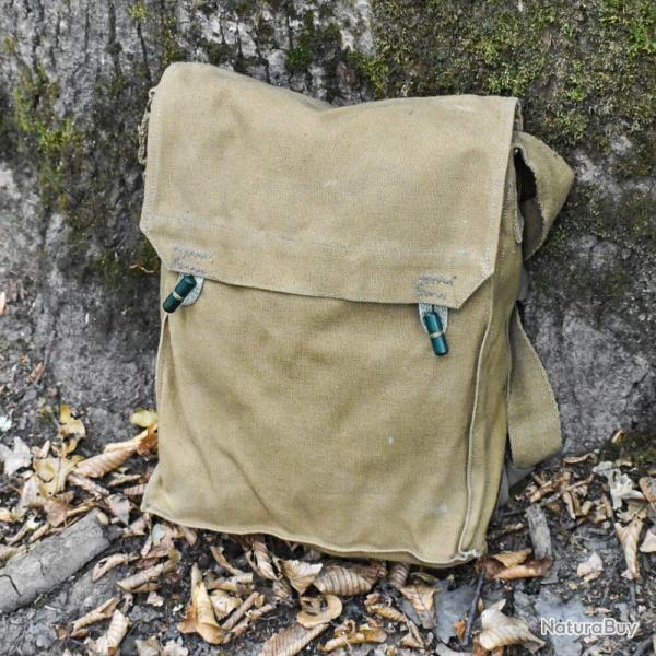 Musette r�tro en toile - Sac bandouli�re vintage KOZAK