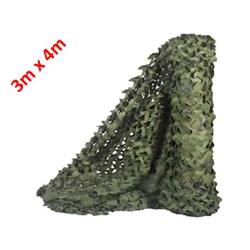 Filet de camouflage Jungle vert 3m x 4m - Livraison gratuite (3)