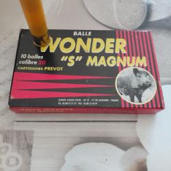 Balle Wonder "S" Magnum
