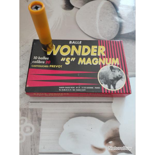 Balle Wonder "S" Magnum