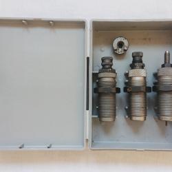 Jeux d'outils RCBS carbure (Groupe B) calibre 32 Auto (7,65 Browning) & Shell Holder