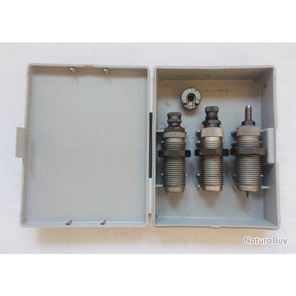 Jeux d'outils RCBS carbure (Groupe B) calibre 32 Auto (7,65 Browning) & Shell Holder