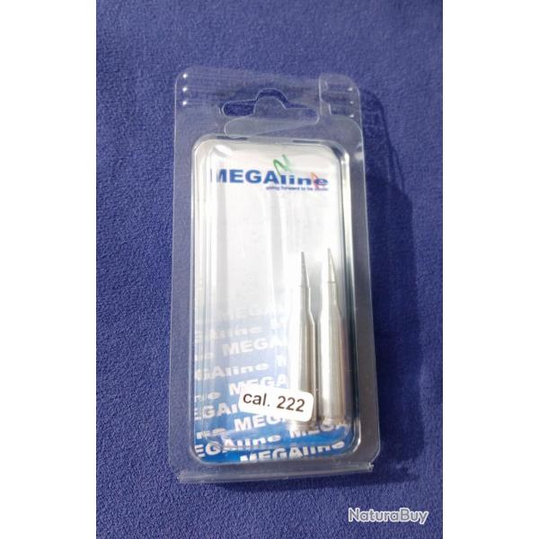 2 douilles amortisseur "Snap cap" .222 Rem en aluminium