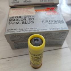 Balles winchester Rifled Slugs