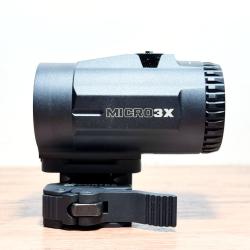 Vortex Micro 3X Magnifier - &Eacute;tat quasi neuf - complet - tr&egrave;s peu utilis&eacute;