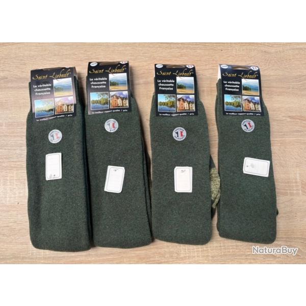 lot de 4 magnifique chaussettes verte a vendre aux ench�res d�stockage chasse ench�re 400