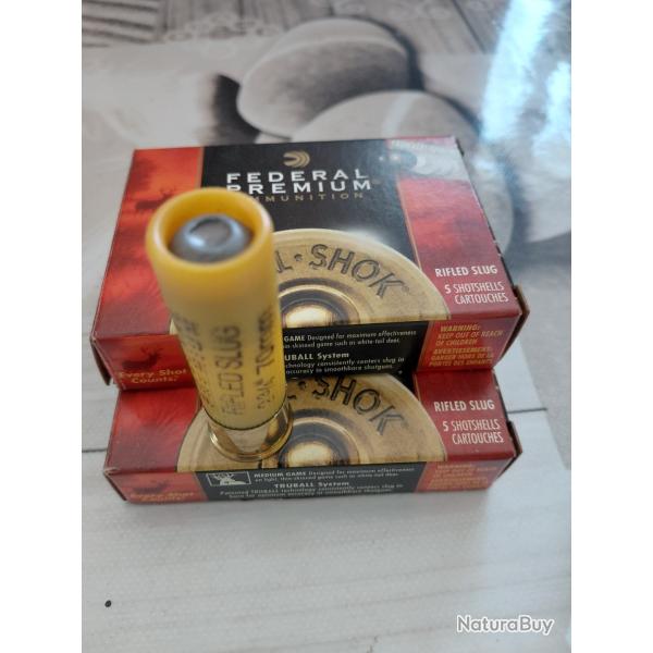 Balles Federal Premium Rifled Slug