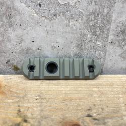 Rail Picatinny Accuracy international Flush cup - 80 mm - OD Green