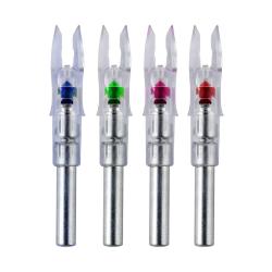 Encoche lumineuse Nockturnal "X" (3/pck) Vert