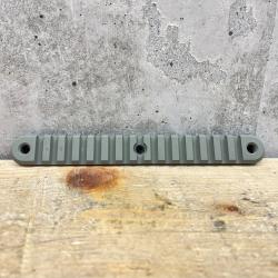 Rail Picatiny Accuracy international - 180 mm - Pente 20 Moa - OD Green