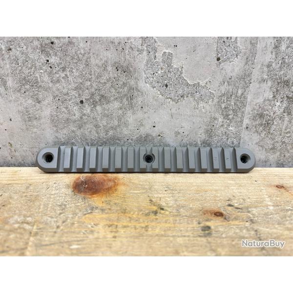 Rail Picatiny Accuracy international - 180 mm - Pente 20 Moa - Elite Sand