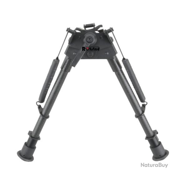 Bipied ROKSTAD 9-13.5 Carbon grenadi�re rail picatinny pieds r�tractables