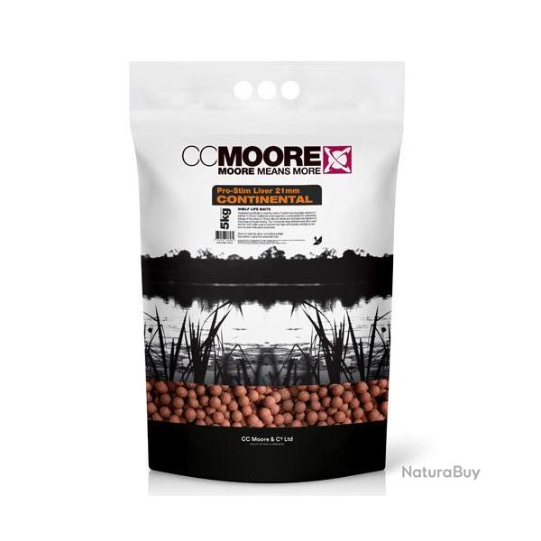Bouillettes CC Moore Pro-Stim Liver Continental 21mm 5kg