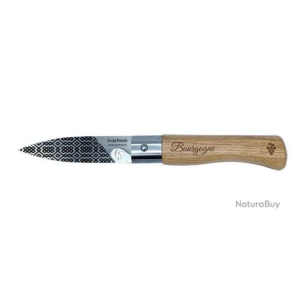 Couteau R�gional Le Coq Francais Le Coq Bourguignon
