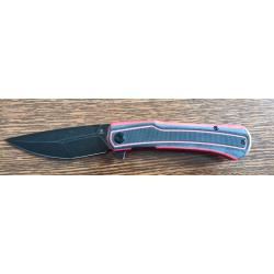 Couteau pliant EDC Tenable Kratos G10 Black/Red