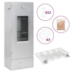 Fumoir &agrave; four &agrave; BBQ g&eacute;n&eacute;rateur de fum&eacute;e froide acier galvanis&eacute;