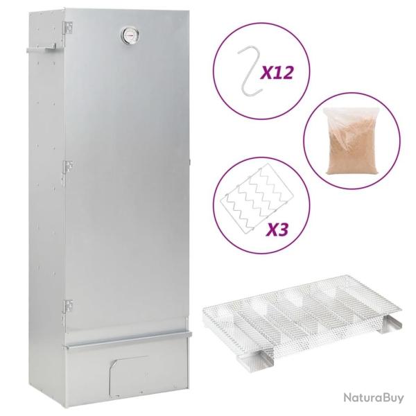 Fumoir � four � BBQ g�n�rateur de fum�e froide acier galvanis�