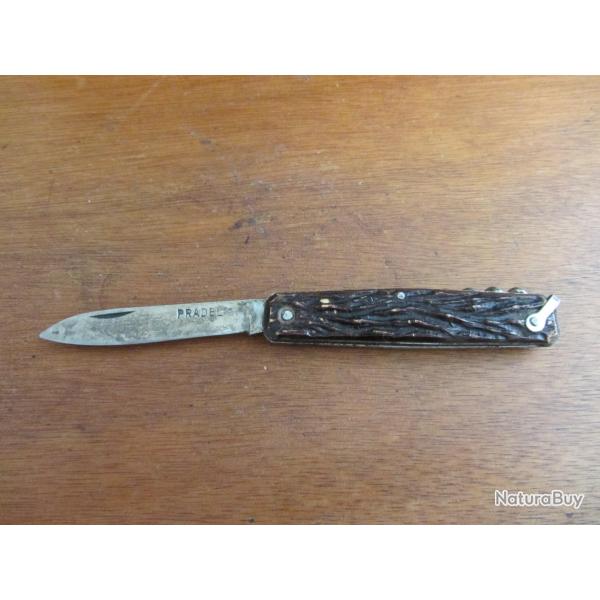 Canif Pradel 2 fonctions 1960