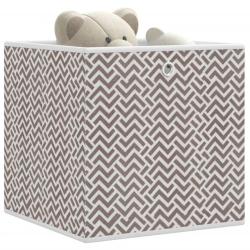Bo&icirc;tes de rangement pliables 10 pcs 32x32x32 cm tissu intiss&eacute;