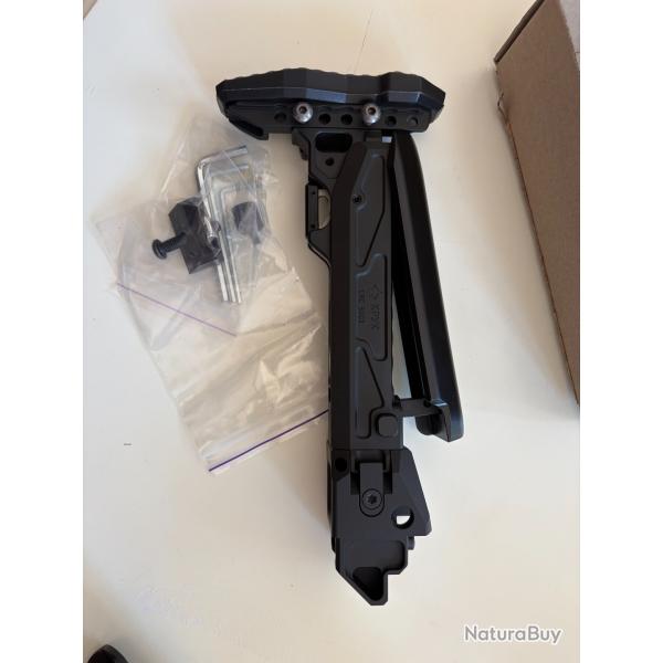 Kit KPYK KRUK AK neuf avec facture - noir cerakote - CRC 1U020B + crosse pliable CRC 5002/9033L