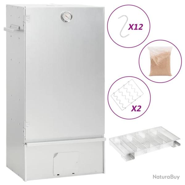 Fumoir � four � BBQ g�n�rateur de fum�e froide acier galvanis�