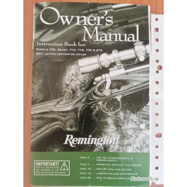 REMINGTON 700 SPS VARMINT LH 243 WINCHESTER GAUCHER
