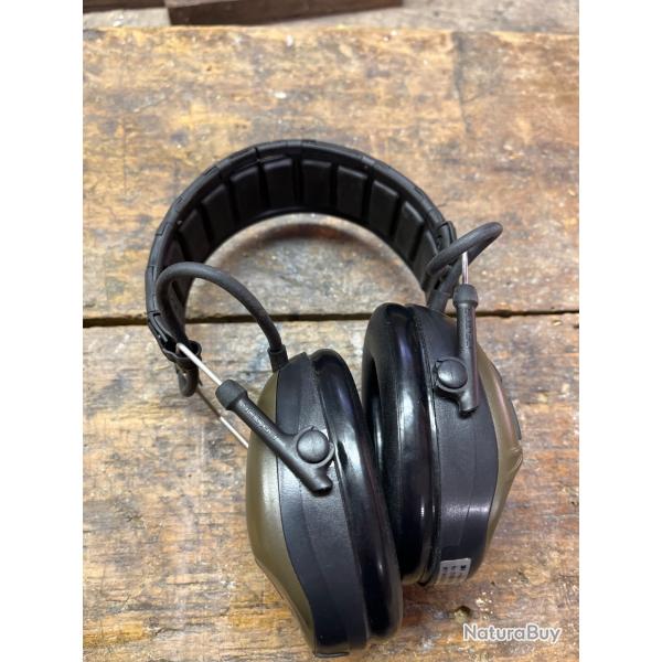 Casque �lectronique Peltor Sporttac vert