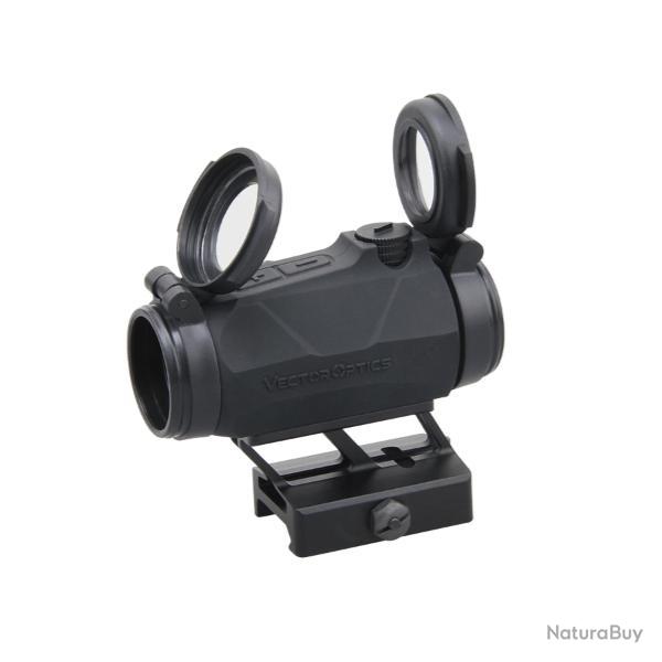 MAVERICK-IV 1x20 MINI RUBBER ARMORED REFLEX SIGHT MIL - VECTOR OPTICS NEUF U NOIR