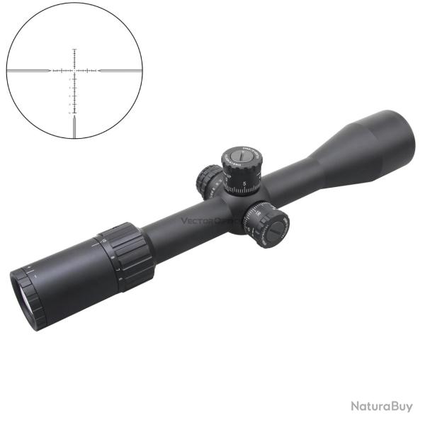 LUNETTE TAURON 6-24X50 HD SFP RET MPX1 - VECTOR OPTICS NEUF U NOIR