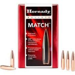 Ogives HORNADY 30 cal .308 diam 168gr BTHP MATCH (30501) x100