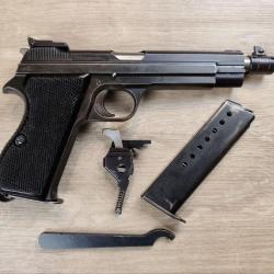 Pistolet SIG P 210-5 - Calibre 9x19 + Second chargeur et d&eacute;tente (Occasion)