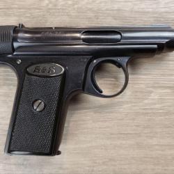 Pistolet SAUER & SOHN mod&egrave;le 1913 - Calibre 7,65 Browning (Occasion)